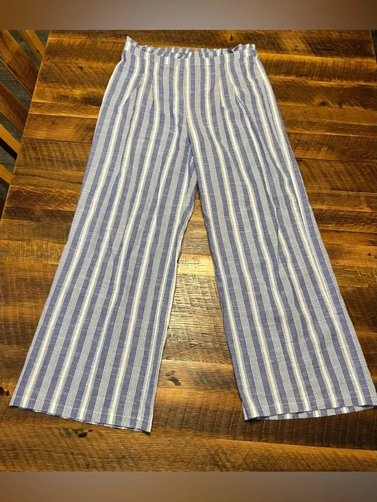 Lulus wide-leg striped pants size XL - Picture 3 of 8